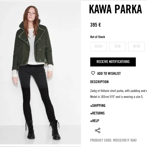 Olive Green Padded Moto Fall Jacket - Picture 8 of 8